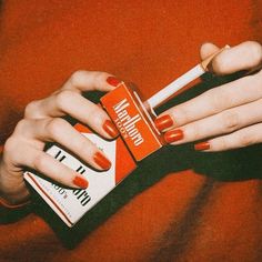 Sin Eater, Lana Core, Rauch Fotografie, Bonnie Parker, Punk Art, Red Nail Polish, Red Nail, Orange Aesthetic