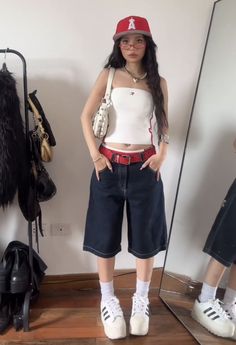 Tomboy Outfits, Looks Street Style, Festival Looks, Swaggy Outfits, Mode Inspo, 가을 패션, Fashion Streetwear, Urban Outfits, Mode Vintage