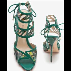 Gorgeous Green Shoes Alexandre Birman, Green Shoes, Green Yellow, Size 7, Women Shoes, Sandals, Yellow, Green, Women Shopping