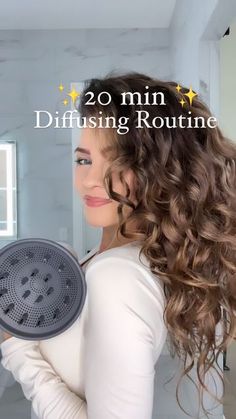 Best Universal Hair Diffuser, Diffusing Wavy Hair Tips, Diffusing Hair Tips, Treluxe Routine, Diy Diffuser Hair Dryer, How To Dry Wavy Hair, Diffuser For Wavy Hair, How To Use A Diffuser On Wavy Hair, How To Diffuse Wavy Hair