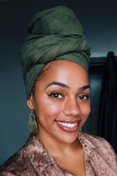 Who Can Wear Head Wraps And Hairstyles To Do with Them ★ Hair Wings, Face Wrap, Faux Locks, Dramatic Hair, Marley Twists, Silk Hair, Easy Hairstyles For Long Hair