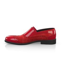 Men`s Oxford Shoes 6258 | Girotti Red Patent Leather Dress Shoes For Business, Red Suede Loafers For Formal Occasions, Red Suede Loafers For Business, Classic Red Leather Party Shoes, Red Patent Leather Business Shoes, Red Patent Leather Loafers For Formal Wear, Red Patent Leather Loafers For Formal Occasions, Red Patent Leather Loafers With Red Sole, Elegant Red Patent Leather Shoes