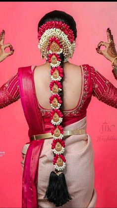 Hairstyles Traditional, South Indian Bridal Hairstyles, Indian Bridal Hairstyle