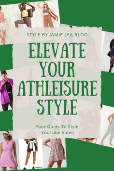 Elevate Your Athleisure Style, What To Wear For On The Go, How To Style Athleisure Outfits, What To Wear Over 40, Fall Style, Summer Style, Spring Style, Style Video, YouTube Video, Your Guide To Style, Style Guide, Style Help, Simple Style, Color Trends, Activewear, Two Piece Sets, Matching Sets, Add Color, Style by Jamie Lea Style Help, Creating Outfits, Style Athleisure, Athleisure Style, Yoga For Flexibility