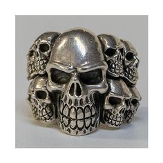 *  This 11 skull cluster is brilliant    Just look at the expressions on these skulls.*  Hand made in our workshops in Devon*  Around 2.3 ounce of .925 fully hall marked sterling silver ring    Approx. 20mm from top to bottom*  Available in P - Z*  Special Sizes are available on request Silver Skull Biker Jewelry, Silver Skull Ring Collectible, Gothic Silver Skull Ring For Biker Events, Biker Silver Skull Jewelry, Silver Gothic Skull Ring Collectible, Silver Gothic Skull Ring, Collectible, Collectible Silver Gothic Skull Ring, Vintage Silver Skull Ring For Biker Events, Collectible Gothic Silver Skull Ring