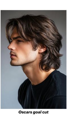 Mens Long Mullet Hairstyle, Mid Length Men’s Haircut, Man Haircut Long Hair, Long Guy Haircuts, Men's Haircuts Long, Men Long Hair Hairstyles, Men's Long Hair Styles, Long Haircut Mens, Mens Hairstyles Long Wavy