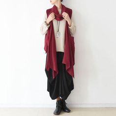 2017 fall winter fake scarf vest red linen tops original design linen outfits

Most of our dresses are made of cotton or linen fabric, soft and breathy. 

Flattering cut. Makes you look slimmer and matches easlily.
 
Materials used: linen

Measurement:One size fits all for this item. Please make sure your size doesn't exceed this size: L/US12-14/EUR42   
   
bust 100cm / 39
Shoulder 37cm / 14.43
length front 91cm / 35.49"
length back 49cm / 19.11"



We ship worldwide.

Tracking numbers provided Winter Outfits Casual Cold, Winter Outfits For Work Teacher, Women Waistcoat, Scarf Vest, Autumn Tops, Linen Outfits, Linen Tops, Winter Outfits Cold, Outfits 2017