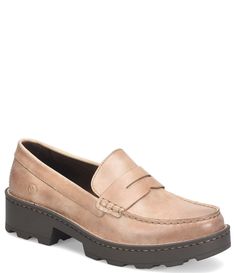 Shop for Born Carrera Leather Lug Sole Platform Penny Loafers at Dillard's. Visit Dillard's to find clothing, accessories, shoes, cosmetics & more. The Style of Your Life. Fall Loafers, Hand Stitching Techniques, Womens Loafers, Summer Clearance, High Quality Shoes, Fall Shoes, Penny Loafers, Lug Sole, Soft Hand