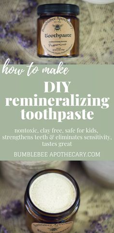 how to make diy remedizing toothpaste for kids and toddlers