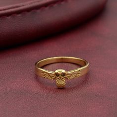 * Free Surprise Gift on Purchase of 1 Product. * Purchase of 4 Product and Get 2 Rings Free Gifts. Product :- Ring Material :- Brass Size :- All Size Available  Gold Owl Ring,Bird Ring,Bohemian Ring, Midi Ring,Boho Ring, Gift For Her, Dainty Ring, Women & Men Ring,Vintage Ring,Stacking Ring,Cute Ring   * All our products are handmade and we make them as you see in the    photography but because of handmade There may be a slight difference in them * Handling Time: We take handling time of 1-3 Business Day from the date of receipt of the payment * Shipping Services: The shipping company takes 5-15 business days to deliver the product to US and most of other countries       For any queries Please feel free to message us. * Normally we respond in maximum 24 hours. * Gift packaging is available Wattpad Ideas, Gold Owl, Ring Stacks, Owl Feather, Bird Ring, Owl Ring, Bird Rings, Bohemian Ring, Feather Ring