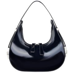 PRICES MAY VARY. HIGH-QUALITY PURSE: Made of durable glossy leather fabric and polyester lined, this trendy crescent-shaped shoulder bag offers a comfortable hand feel. The high-quality hardware adds elegance and durability. Its bright colors are easy to clean, making it a favorite among many girls. MINI PURSE: With dimensions of 8.7" x 2.4" x 4.3" (L x W x H), this Y2K Hobo tote bag provides plenty of room for your cell phone, sunglasses, carry-on bag, lipstick, and other small everyday items. Fall Closet Essentials, Hobo Tote Bag, Fall Closet, Cute Purse, Hobo Purse, Clutch Purse Evening, Small Clutch, Closet Essentials, Underarm Bag