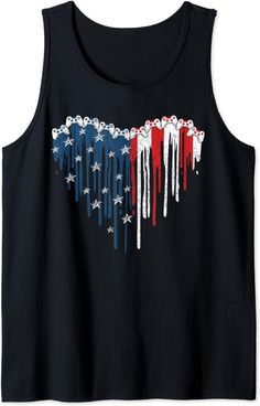 American Gamer US Flag 4th Of July Gaming Lovers Top Clothing, Uk Fashion, Cami Tanks