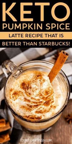 keto pumpkin spice latte recipe that is better than starbucks