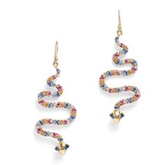 $88 Kate Spade Multi Spice Things Up Snake Drop Earrings New Spade Jewelry, Kate Spade Jewelry, Earrings Color, Spice Things Up, Kate Spade, Jewelry Earrings, Women Jewelry, Drop Earrings, Gold