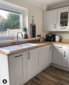 the kitchen is clean and ready to be used as a place for cooking or baking