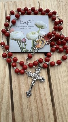 Beautiful Rosary to Our Lady of Guadalupe/Handmade/Catholic Rosary/Rosaries/Rosary/Rare Find/Lent/First Communion/Confirmation/Gift for her by RosariesbyMinnette on Etsy Spiritual Rosary With 8mm Beads For Blessing, Spiritual Beaded Rosary For Blessing, Healing Rosary With Miraculous Medal And Round Beads, Spiritual Rosary With 108 Beads And Crucifix, Spiritual Rosary With Polished Beads As Gift, Healing Rosary With Miraculous Medal, Red Beaded Rosary For Spiritual Use, Crucifix Rosary With 8mm Beads For Meditation, 8mm Bead Crucifix Rosary For Meditation