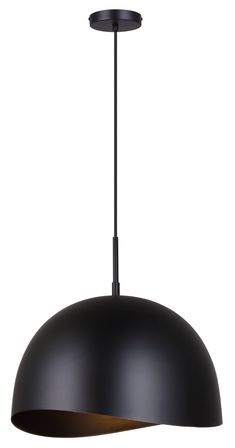 HENLEE, IPL1122A01BK16, MBK color, 1 Lt 15.75inch width cord pendant, 60W type A, 15.75inch W x 17 - 65inch H. Canarm HENLEE Matte Black Modern/Contemporary Dome Medium Hanging Pendant Light | IPL1122A01BK16 Dome Light Fixture, Light Png, Dome Pendant Lighting, Hanging Pendant Light, Wood Pendant Light, Dome Lighting, Black Pendant, Hanging Pendant, Hanging Pendant Lights