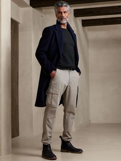 Mens Fashion Tips Style Guides, Banana Republic Outfits Men, Tito Outfit, Old Man Outfit, Menswear 2024, Classy Man, Italian Mens Fashion, Accel World, Wardrobe Refresh