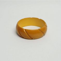 Apple Cider Colored With Carved Stripes Create This Sophisticate Bakelite Bangle Standard Fit True Vintage Jewelry Very Good Vintage Condition, No Damages, Nothing Missing Bakelite Jewelry, Bakelite Bangles, Plastic Jewelry, Bracelet Vintage, True Vintage, Apple Cider, Bangle Bracelet, Womens Jewelry Bracelets, Cider