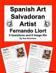 spanish art salvadorn artist ferndo lort and other questions for students to use