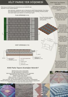 an info sheet describing the different types of pavements and how they are used to make them