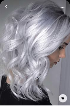 Platinový Blond, Professional Hair Dye, Ice Blonde Hair, Silver White Hair, Icy Blonde Hair, Silver Blonde Hair, Spring Hair Color