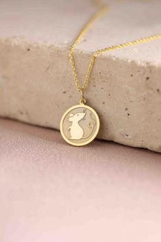 Gold Mouse Pendant - Mouse Gold Necklace ● Material of pendant: Solid Gold 14k ( REAL GOLD ) ● Metal Stamp: 14k ( REAL GOLD ) ● The pendant is available in 5 sizes: - 12,7 mm / 0.5 inches (Diameter) - 14,0 mm / 0,55 inches ( Diameter ) In the photos - 15,3 mm / 0.6 inches ( Diameter ) - 16,5 mm / 0,65 inches ( Diameter ) - 19,1 mm / 0,75 inches ( Diameter ) ( In the photos the size is 14mm / 0.55 inches Diameter ) ( Jump Ring inner diameter: 4 mm ) ● Material of chain: Solid gold 14k ( REAL GOLD Animal Design Jewelry Gift, Gold Animal Design Necklace For Gift, Gold Necklace With Animal Design For Gift, Mouse Jewelry, Mouse Necklace, Animal Necklace, Little Mouse, 2024 Christmas, Pet Necklace