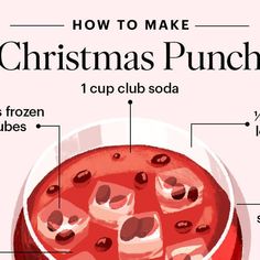 Martha Stewart on Instagram: "What's a holiday celebration without a festive drink? This Christmas punch features a beguiling combination of spirits with pomegranate, lemon, and cranberry for a big-batch cocktail that will bring good cheer to any gathering. Get the recipe at the link in our bio."