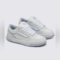 Vans Hylane Pop *Nwt* Color: Baby Blue Size: 10.5 Men's/ 12.0 Women's Sku: Vn000d1j689 Unisex Classic White Vans Skate Shoes, Vans White Skate Shoes With Round Toe, Shoes Inspiration, Tenis Vans, Blue Vans, Vans Blue, Shoes Vans, Shoe Inspiration, Mens Vans