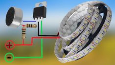 an image of a light that is connected to a device with wires and plugs