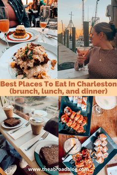 the best places to eat in charleston brunch, lunch, and dinner?