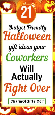 Useful Halloween Favors, Inexpensive Fall Gift Ideas, Money Gifts For Halloween, Halloween Treats For Office Staff Gifts, Halloween Work Gift Ideas, Work Halloween Gifts, Best Coworkers Funny, Halloween Costume Contest Gift Ideas, Spooky Bags For Coworkers