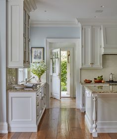 the kitchen is clean and ready for us to use in its new owner's home