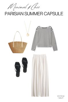 Minimalist Summer Wardrobe, Minimalist Summer