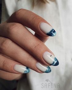 Stars Nails, Beautiful Manicure, Milky Nails, Almond Nails Designs, Short Acrylic, Manicure Nails, Short Nail Designs, Chic Nails, Short Acrylic Nails