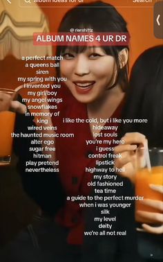 an image of a woman holding a glass of orange juice