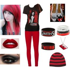 Emo Outfits Men, Emo Outfits For Girls, Scene Clothes, Emo Outfit Ideas, Emo Clothing, Emo 2000s