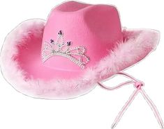 Traje Cowgirl, Sombrero Cowboy, Cowgirl Halloween Costume, Cowgirl Halloween, Princess Hat, Pink Cowboy Hat, Pink Cowboy, Space Cowgirl, Cowgirl Outfit