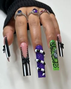 Paznokcie Hello Kitty, Nail Art Halloween, Halloween Nail Designs