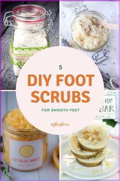 Help yourself achieve the smooth feet of your dreams with these 5 DIY foot scrubs for smooth feet. With a little regular maintenance, your feet will look and feel much healthier. A great place to start is a Foot Scrub Diy, Homemade Foot Scrub, Spa Self Care, Dry Cracked Heels, Instagram Mood Board, Dry Skincare, Scrub Homemade, Sugar Scrub Homemade, Scrub Diy