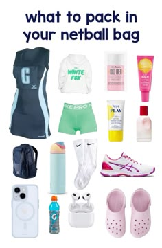 what to pack in your netball bag for the summertime olympics and beach volleyball