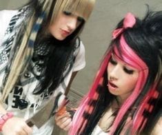 Monkey Man, Scene Queen, Scene Outfits, Bright Hair Colors, Scene Girls, Love Scenes, Scene Fashion