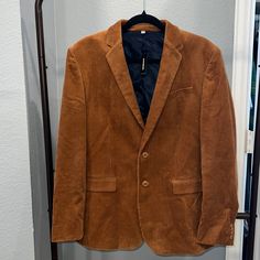 Express Corduroy Burnt Orange Sports Coat 40s Nwt Corduroy Suit, Corduroy Coat, Sports Coat, Sport Coats, Orange Brown, Brown Orange, Sport Coat, Burnt Orange, Mens Suits