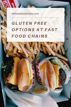 Dairy Free Fast Food, Gluten Free Fast Food Options, Gluten Free Food List, Gluten Free Shopping, Gluten Free Buns