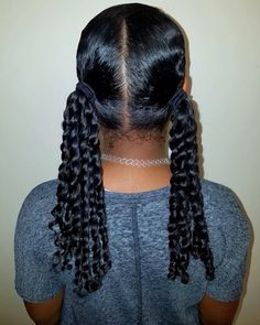 Hair Styles For Curly Hair Black Women, Natural Hair Styles Curly, Protective Styles For Natural Hair, Cute Curly Hairstyles, Curly Hair Styles Easy, Pretty Braided Hairstyles