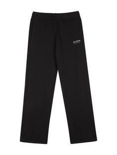 The pant has wide fit and elastic band waist with durable drawstring for size adjustment. Made of lightweight french terry fabric, the sweatpant is comfy. The pant can be styled as a jogger pant using drawcords on the hem.- Elastic band waist- Side pockets- Back pocket- Logo point Casual Wide Leg Sweatpants With Elastic Cuffs, Wide-leg Cotton Sweatpants With Comfort Waistband, Cotton Wide-leg Sweatpants With Comfort Waistband, Comfort Waistband Cotton Wide-leg Sweatpants, Relaxed Fit Cotton Wide-leg Sweatpants, Cotton Sweatpants With Ribbed Waistband, Cotton Wide-leg Joggers For Loungewear, Cotton Sweatpants With Elastic Cuffs And Straight Hem, Cotton Joggers With Drawstring And Straight Legs