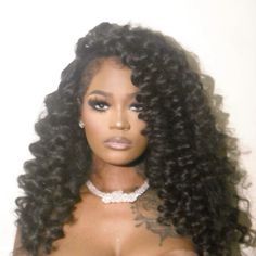 Baddie Hairstyles, Baddie Outfits Casual, Black Women Art, Wig Styles, Curly Wigs, Baddie Outfits, Black Women Hairstyles, Hair Goals, Cute Hairstyles