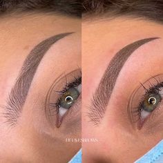 Ombre Tattoo Eyebrows, Ombre Eyebrows Permanent, Combo Brows Microblading, Ombré Eyebrows, Pmu Eyebrows, Combo Brows, Brow Tech, Eyebrow Before And After