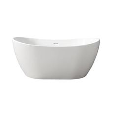 a white bath tub sitting on top of a counter