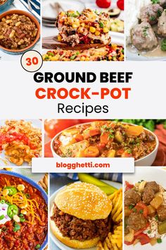 Delicious and budget-friendly meals are within reach with these Ground Beef Crock-Pot Recipes. Ground beef is a versatile and the slow cooker makes it easy to create hearty and satisfying meals. This roundup features classic comfort food favorites like chili, meatloaf, soups, and stews, all made incredibly easy in your Crock Pot.